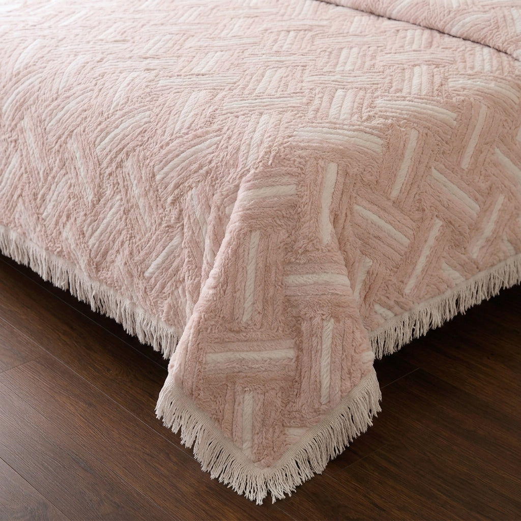 Greena Double-Faced coverlet - 100% EGYPTIAN COTTON