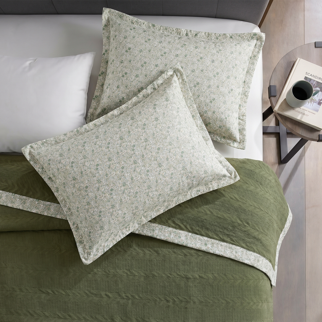 Capri cotton coverlet 3 pieces