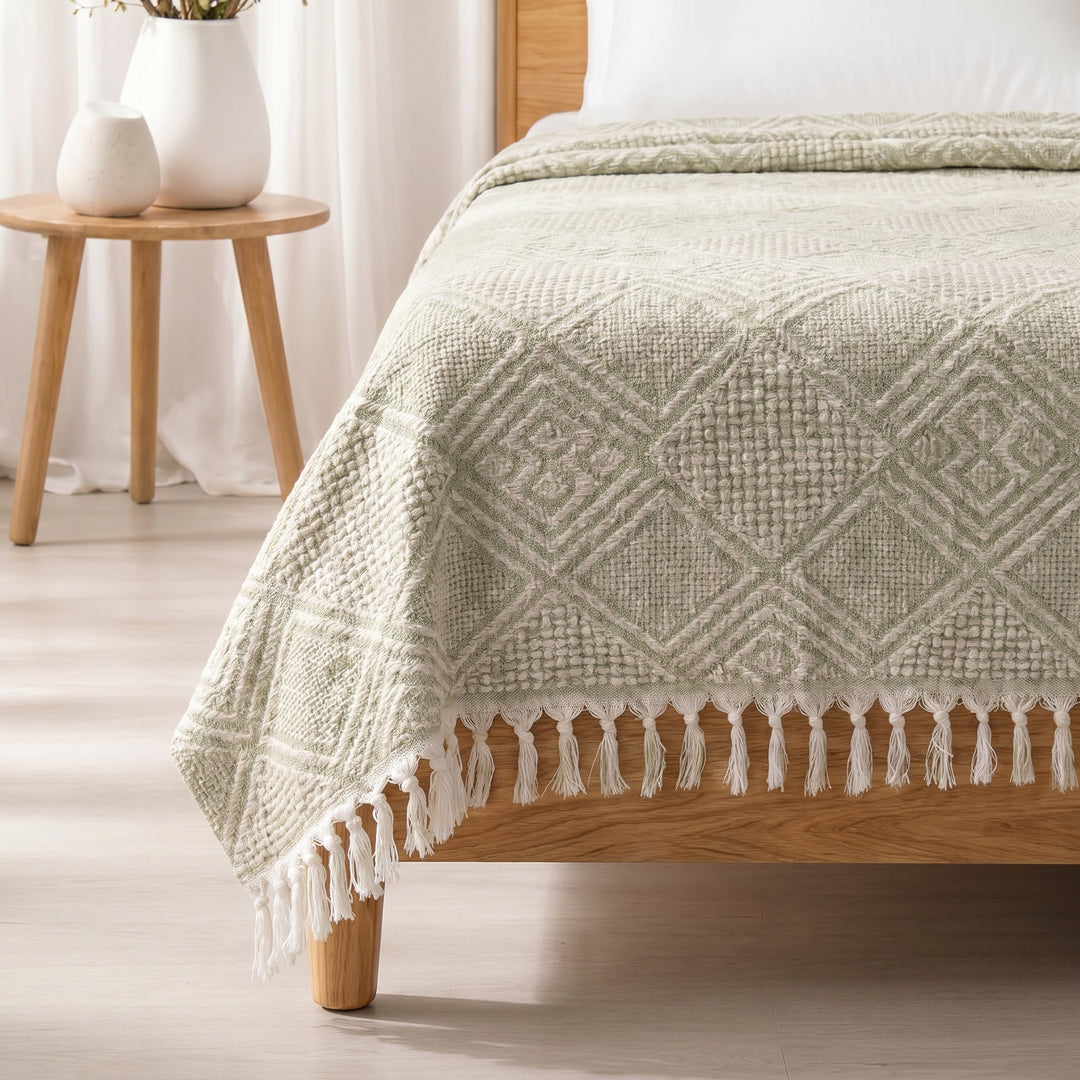 100% Pure Cotton Bed Cover