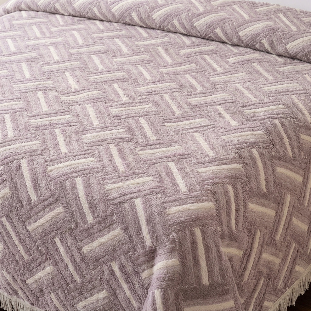 Greena Double-Faced coverlet - 100% EGYPTIAN COTTON