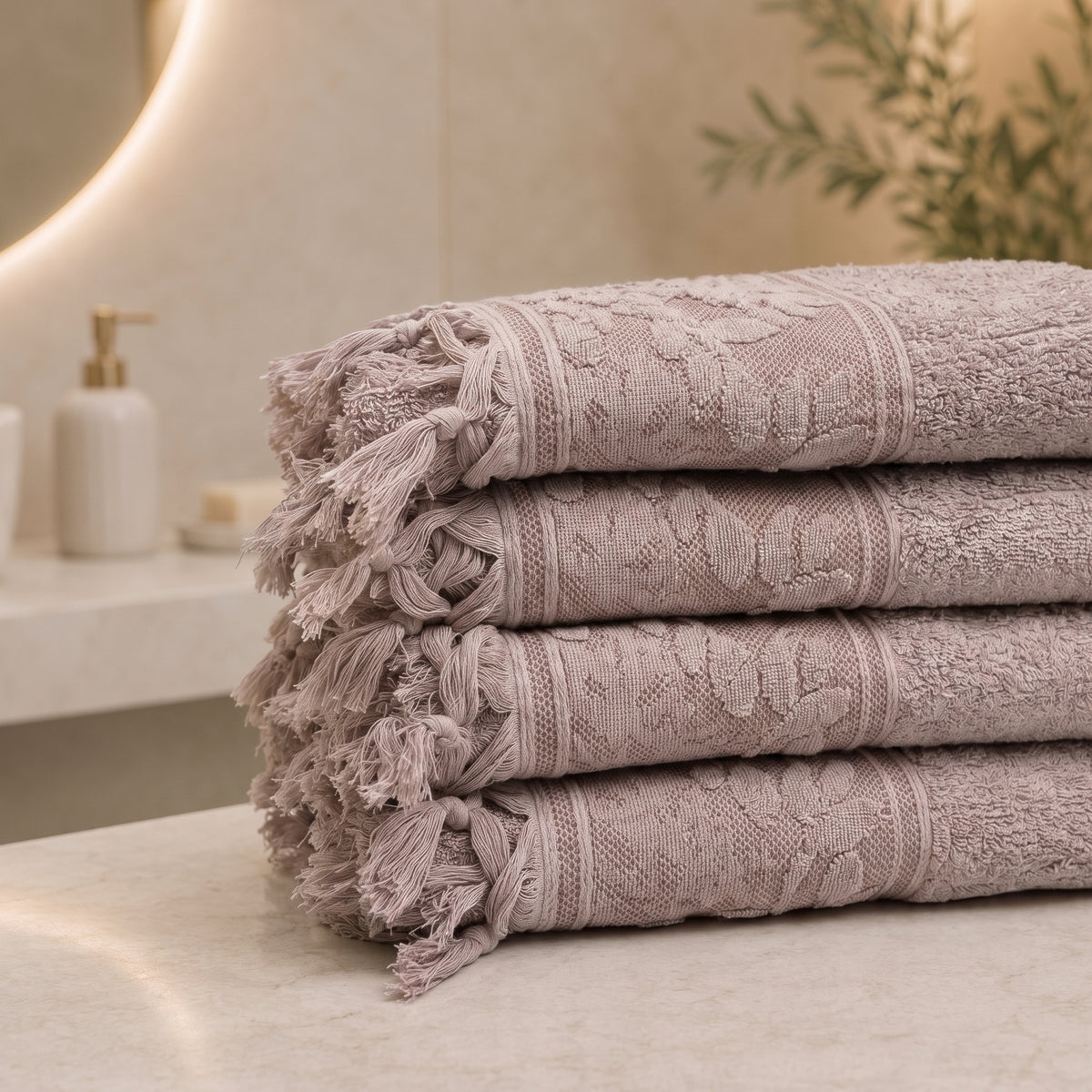V010 100% cotton 4pcs bundle