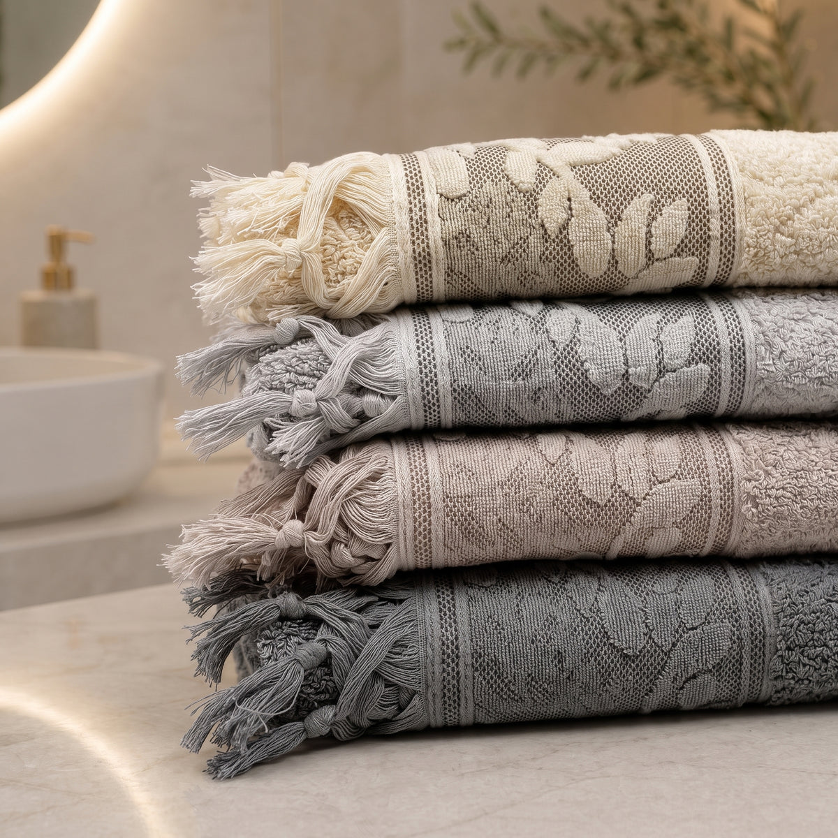 V010 100% cotton 4pcs bundle