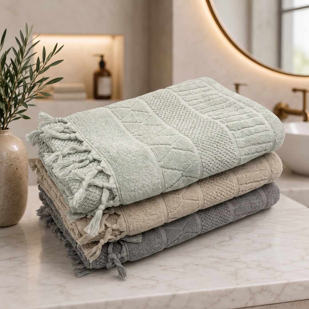 Turkish 100% cotton 3pcs bundle