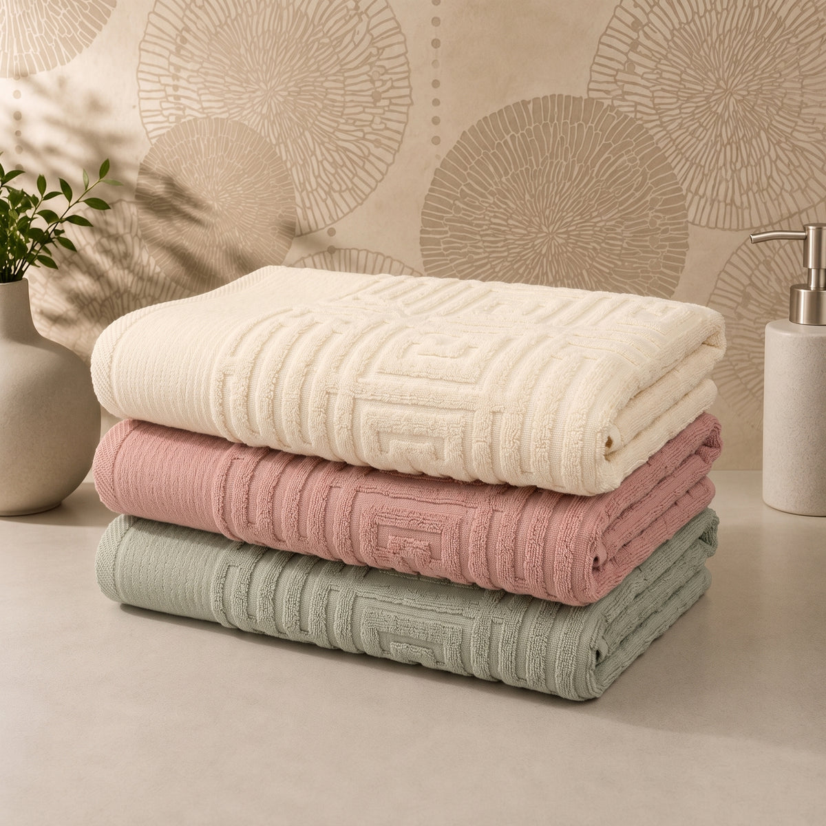 Maze 100% cotton 3pcs bundle