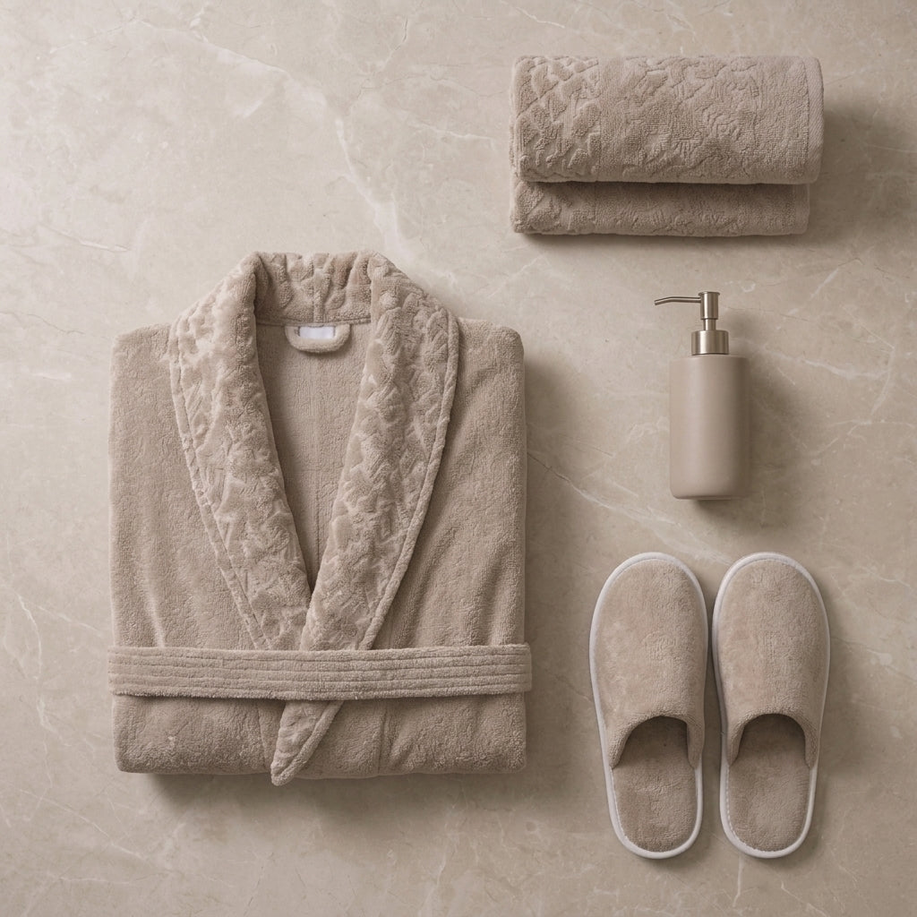 100% Single cotton bathrobe ( 5 peices )