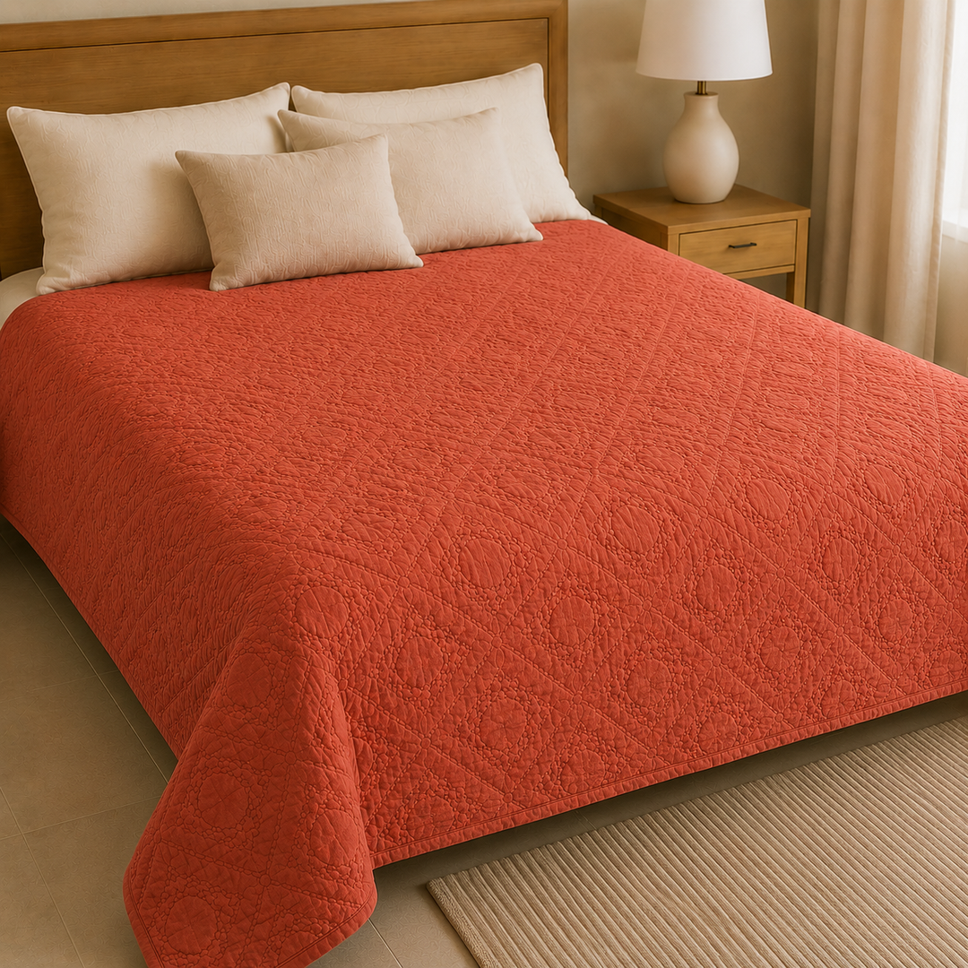 100% Cotton coverlet ( 1 piece )