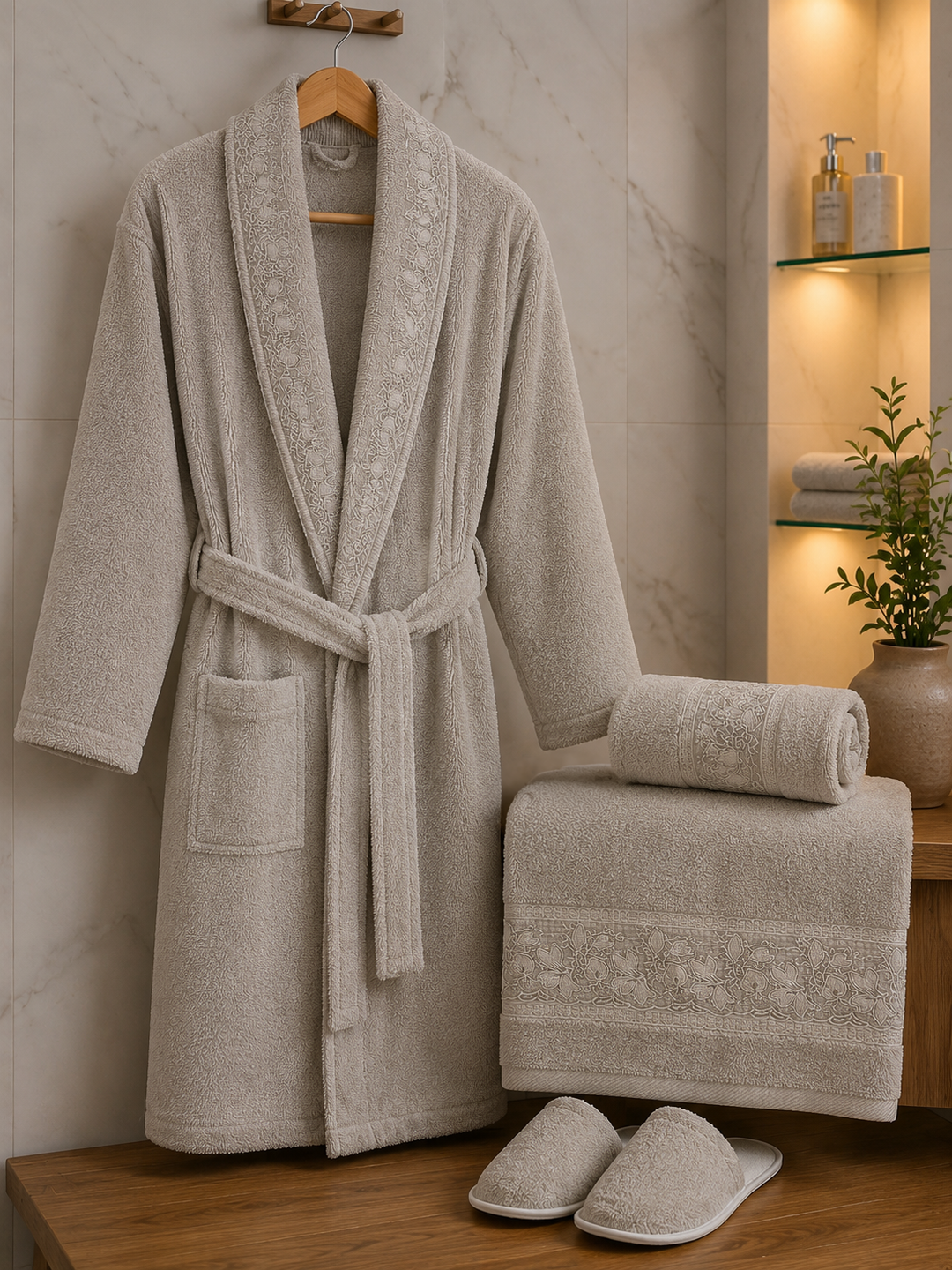 100% Single cotton bathrobe ( 5 peices )