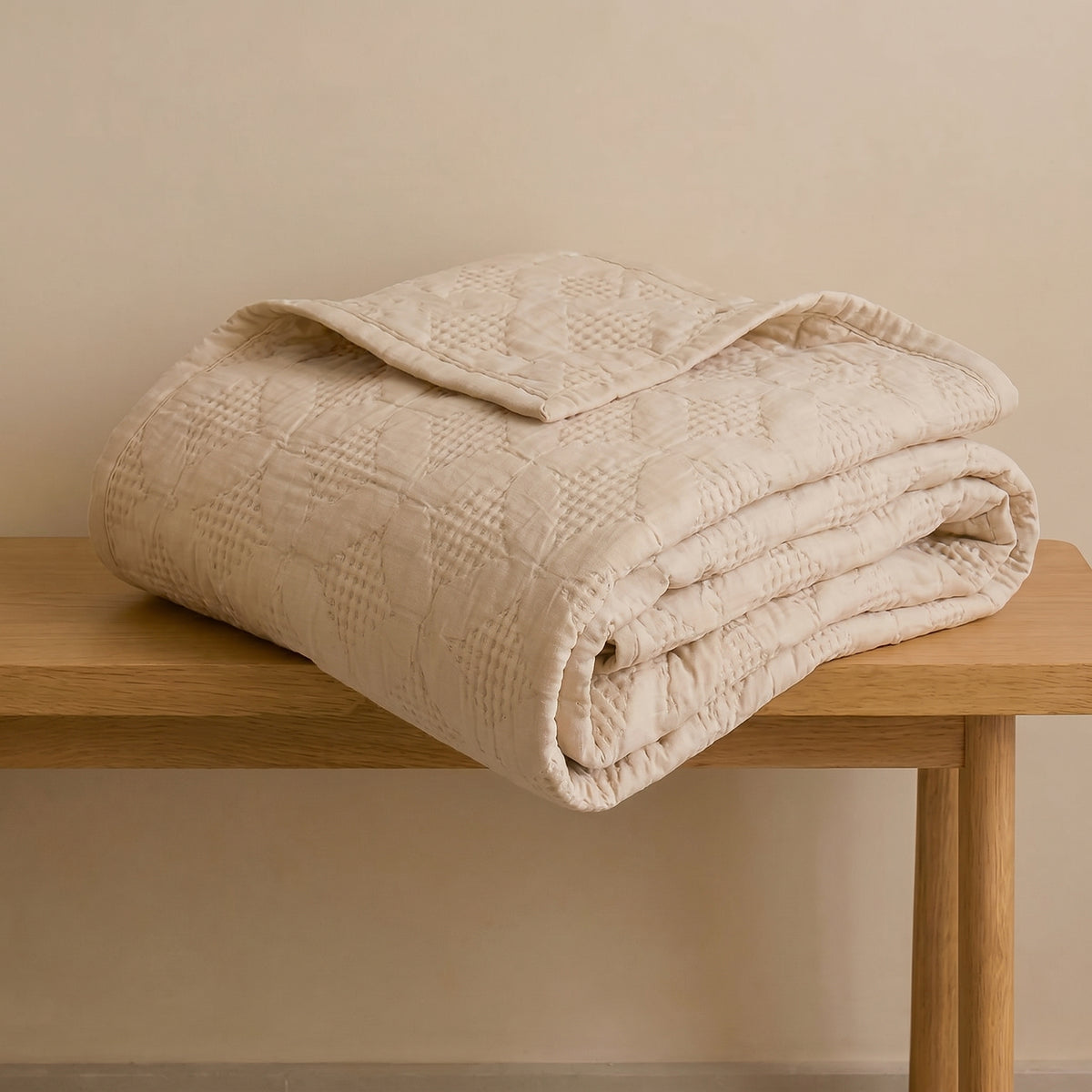 100% cotton coverlet