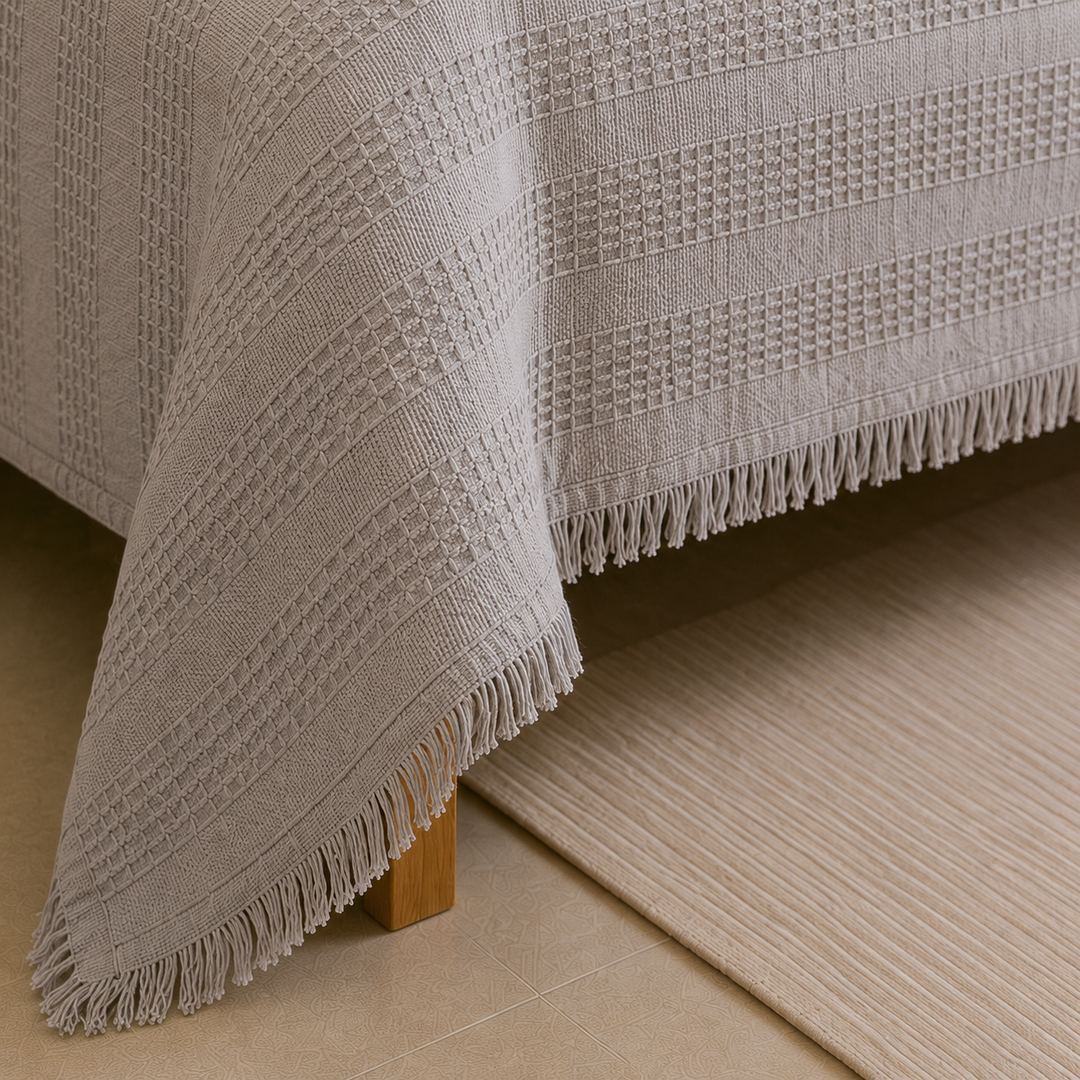 Reya 100% cotton coverlet
