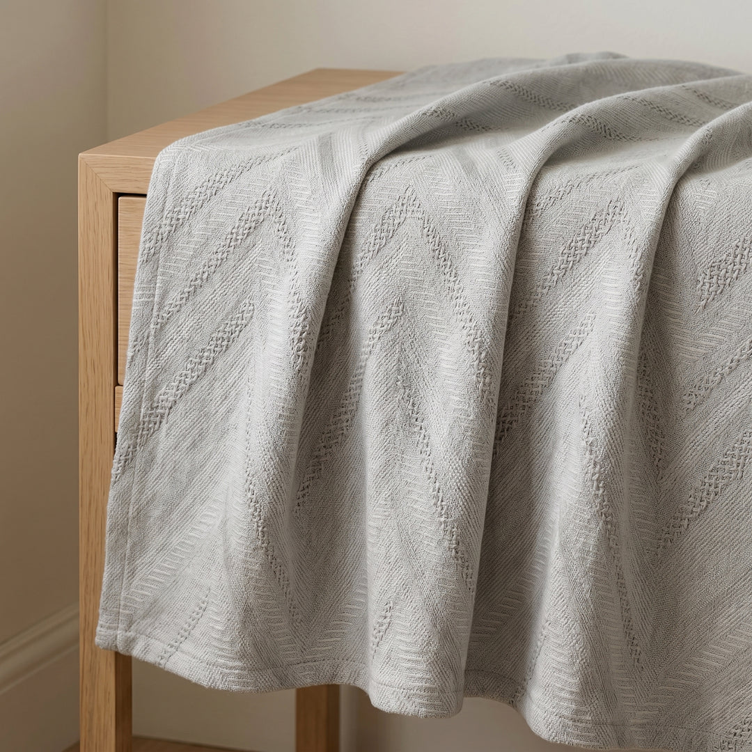 Mixed cotton coverlet