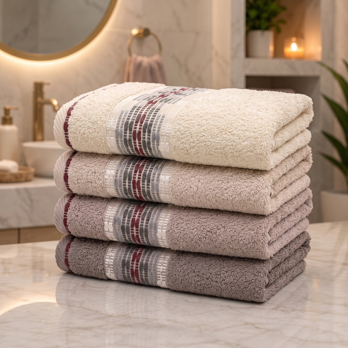 Berlin 3 100% cotton 4pcs bundle