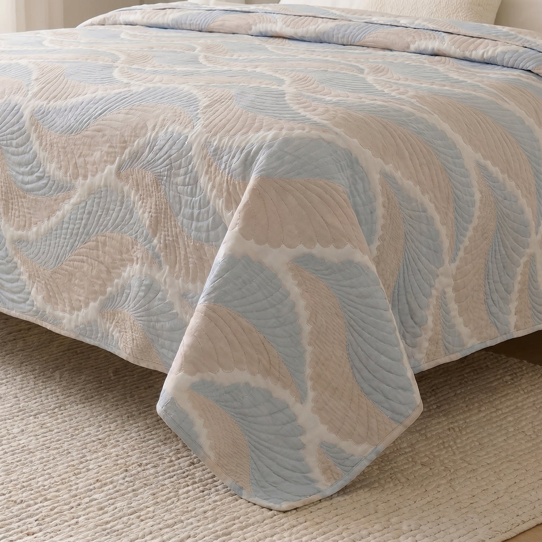 Mixed cotton coverlet