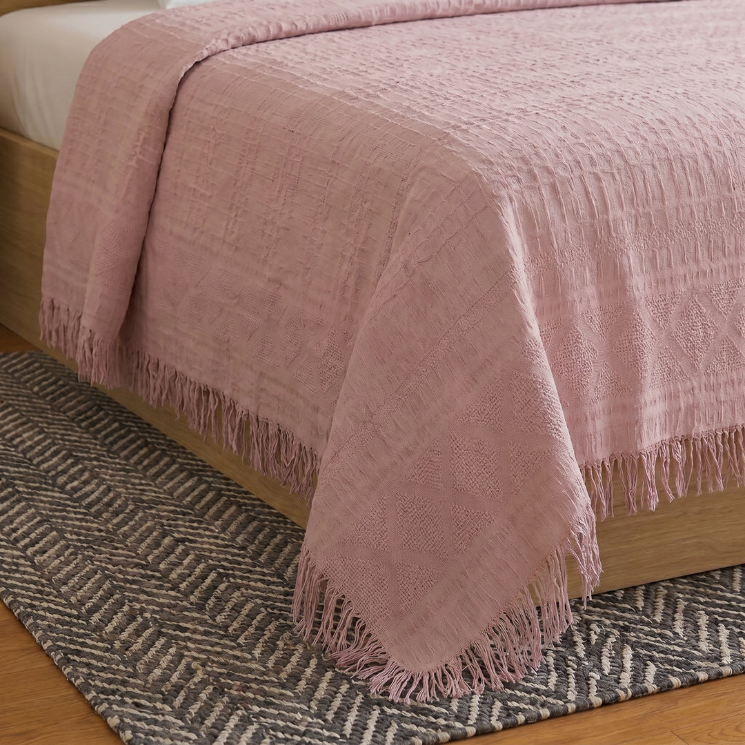 KAYA 100%cotton SINGLE COVERLET