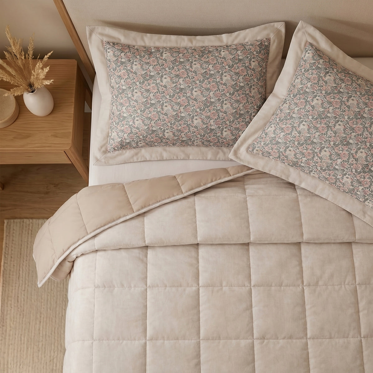 Dilara printed coverlet 3 pieces (summer duvit )