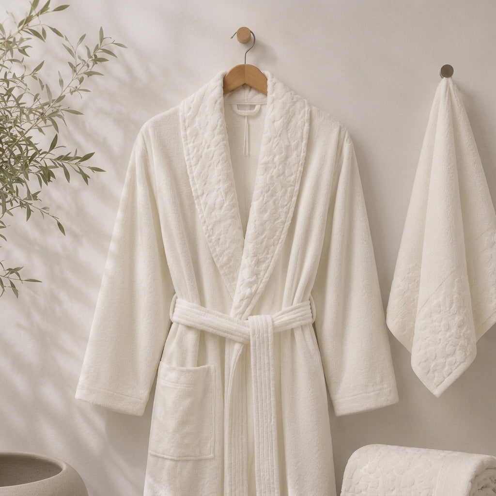 100% single cotton bathrobe ( 5 peices )