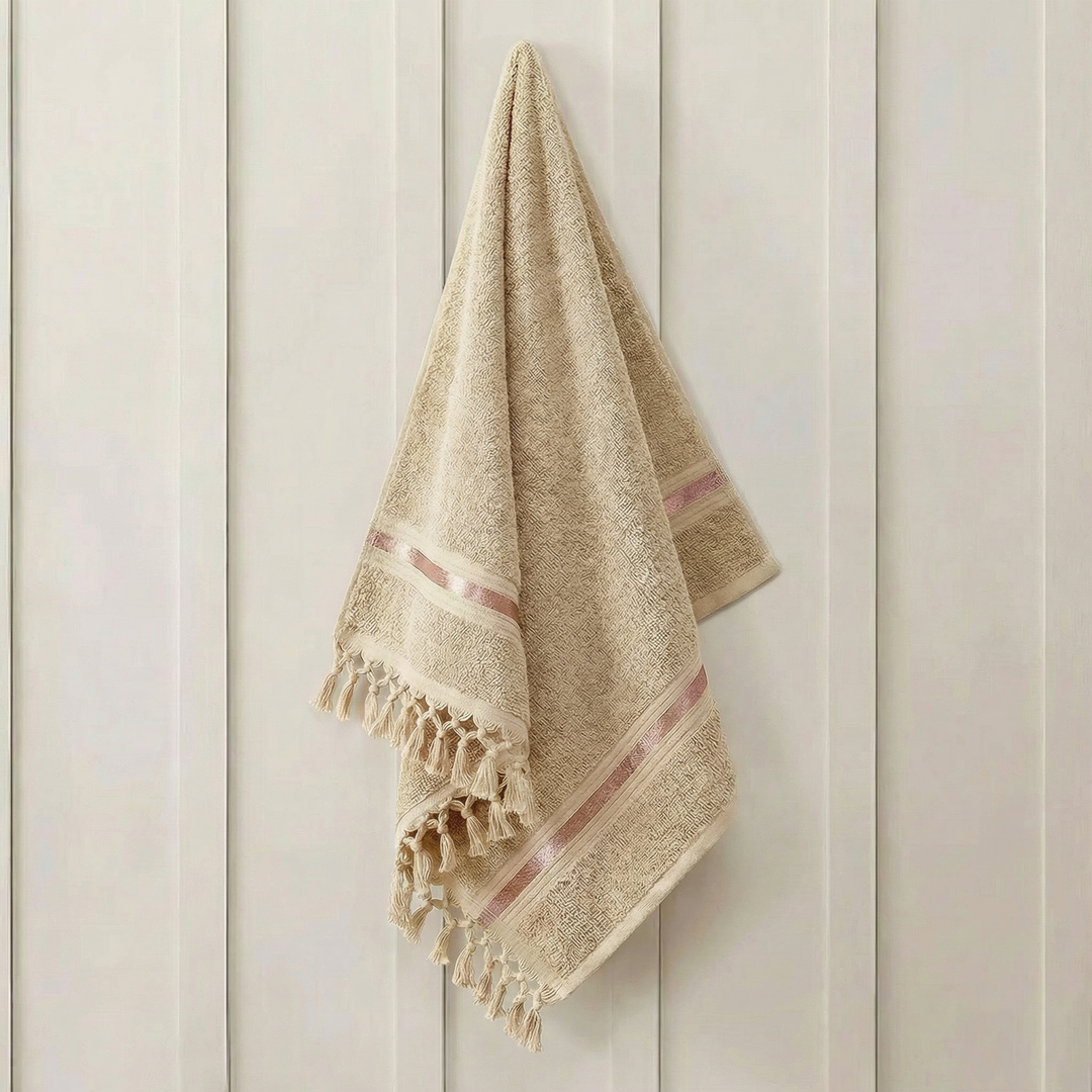 609 Large face towel ( 60*120 ) Cafe