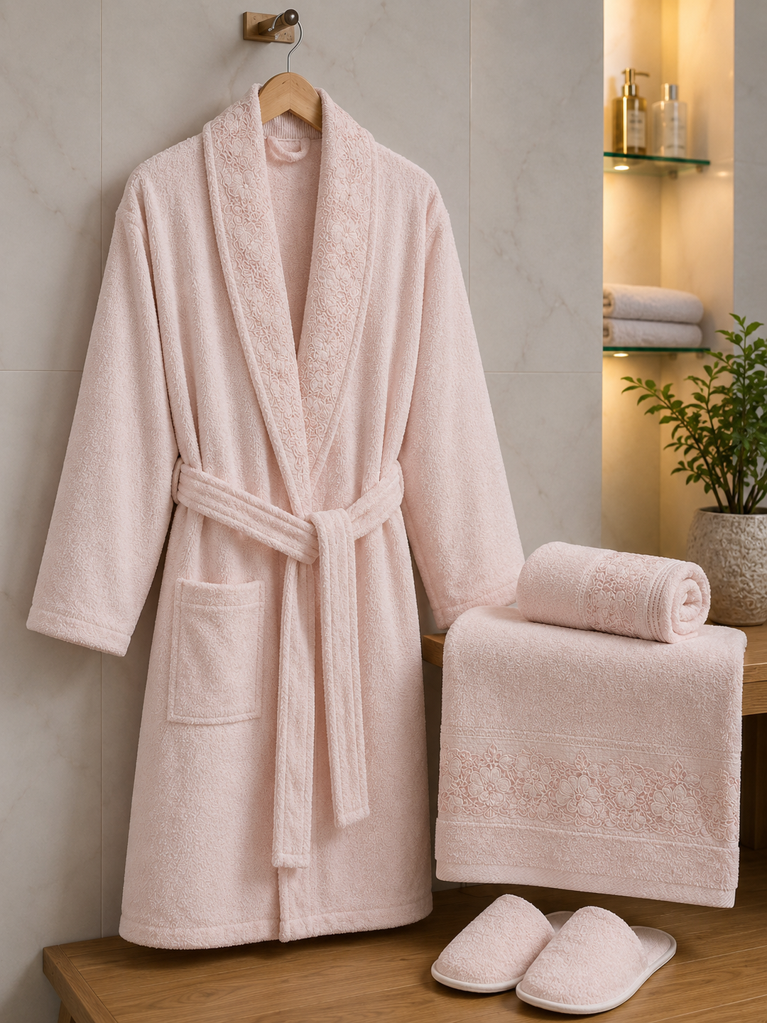100% Single cotton bathrobe ( 5 peices )