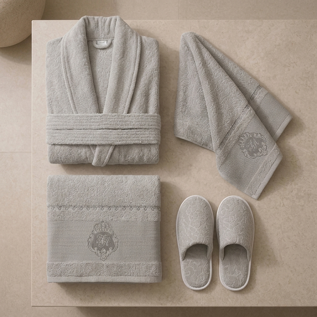 100% Single cotton bathrobe ( 5 peices )