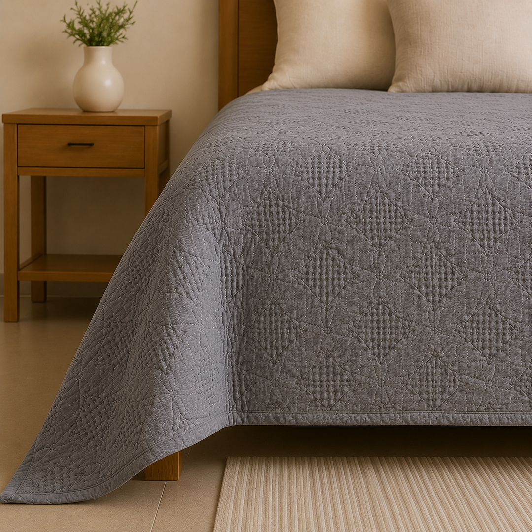 100% Cotton coverlet ( 1 piece )