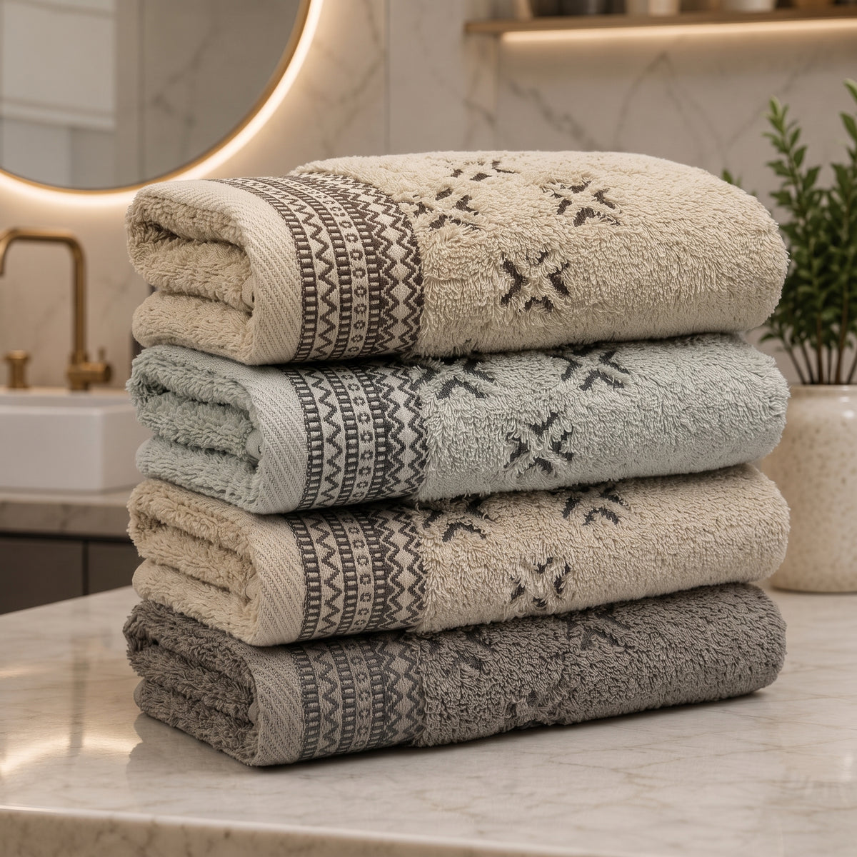 Pubbila 3 100% cotton 4pcs bundle