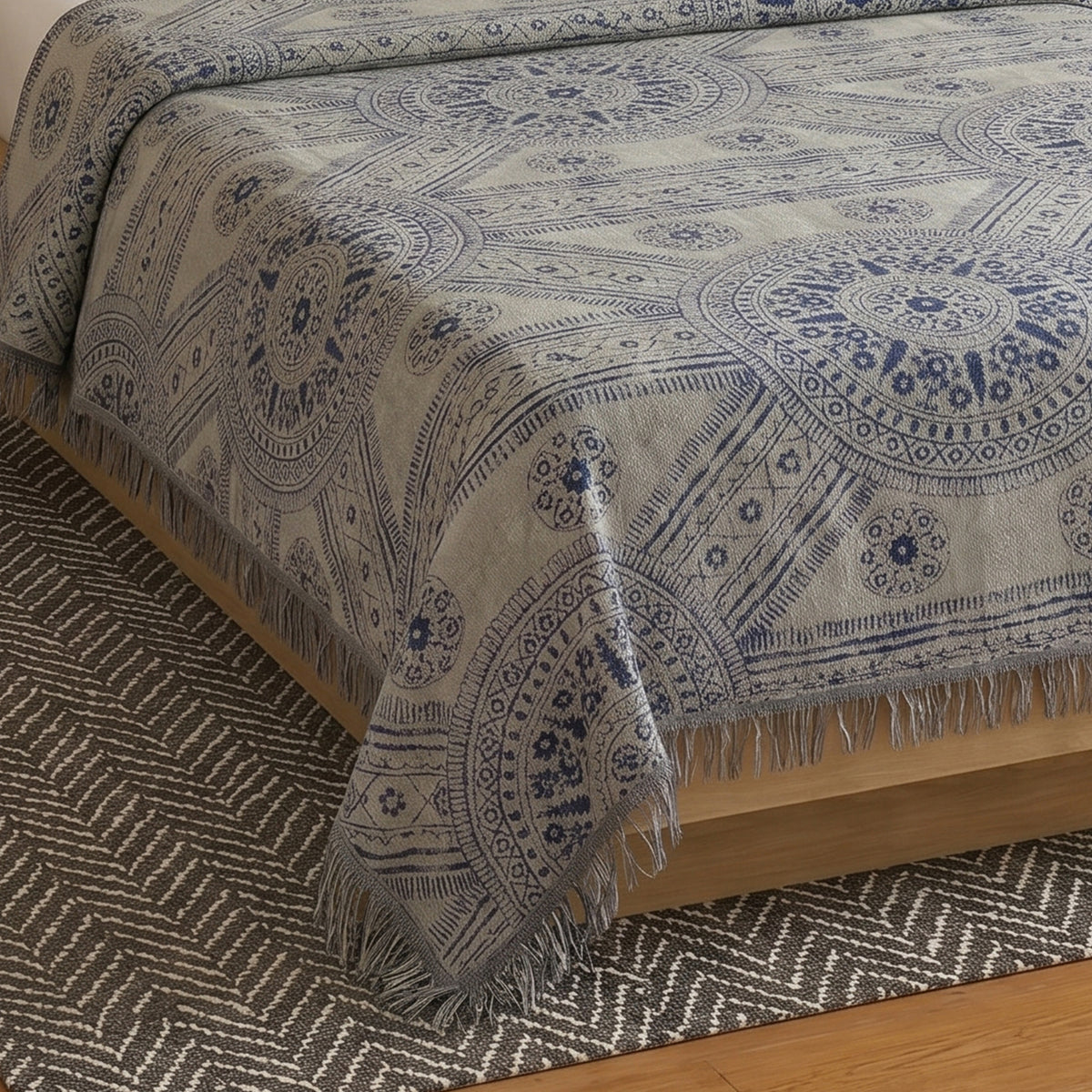 Harmony 100 % cotton single coverlet