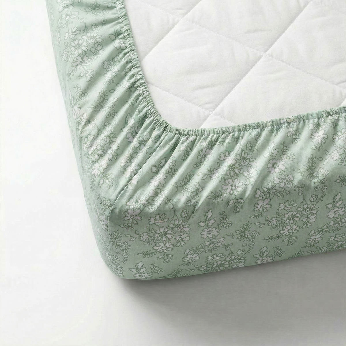 Dahab fitted printed bed sheet 4 pieces (120*200)