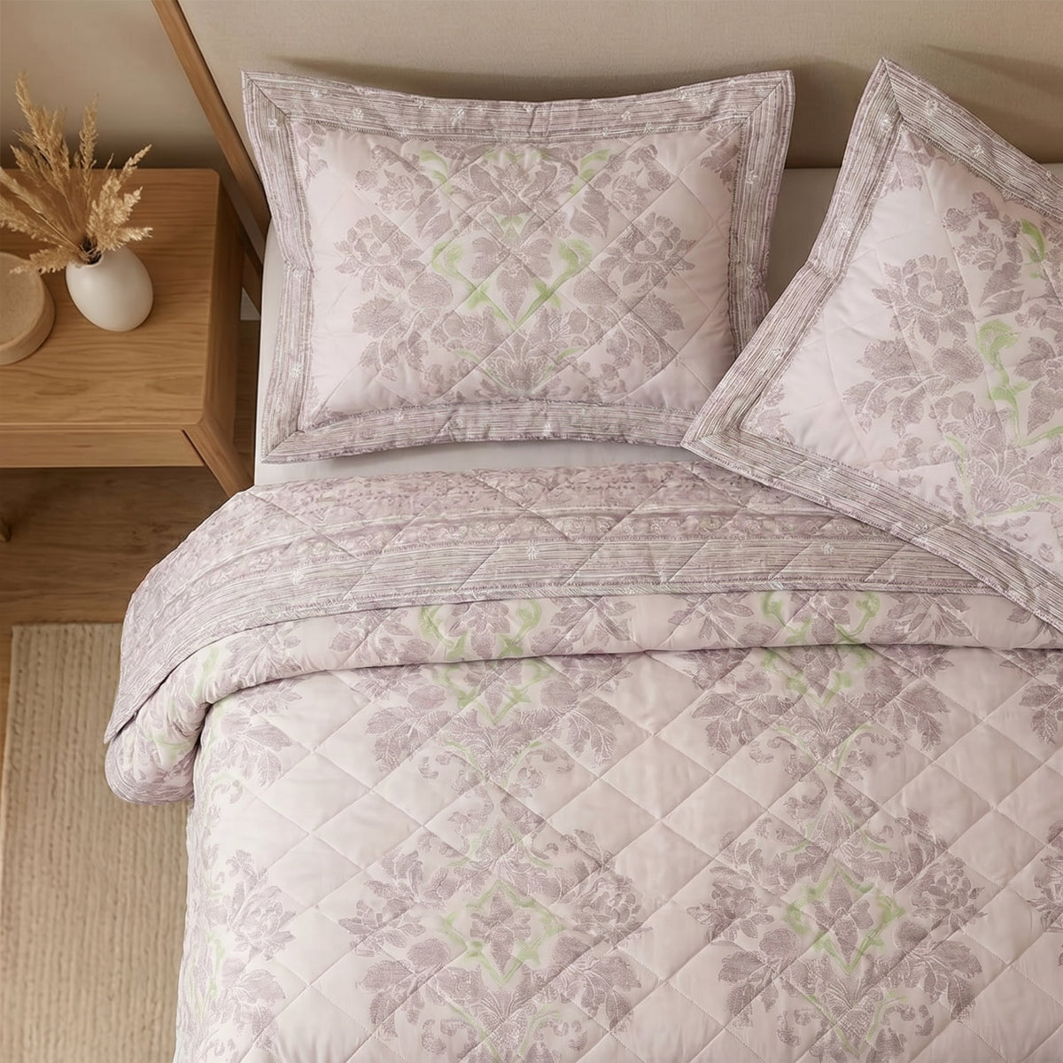 Dilara printed coverlet 3 pieces (summer duvit )