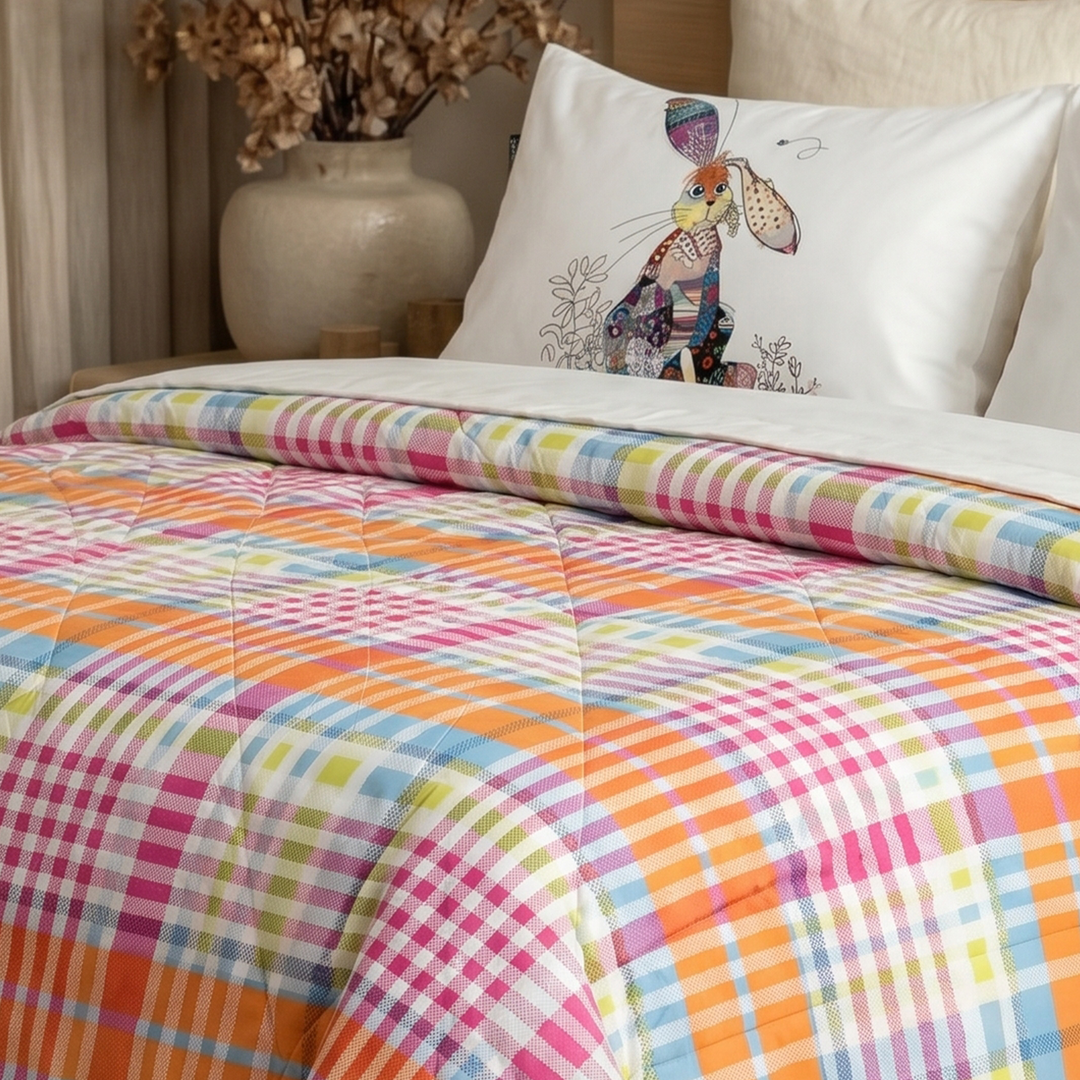 Nesta printed coverlet set (3 pieces )