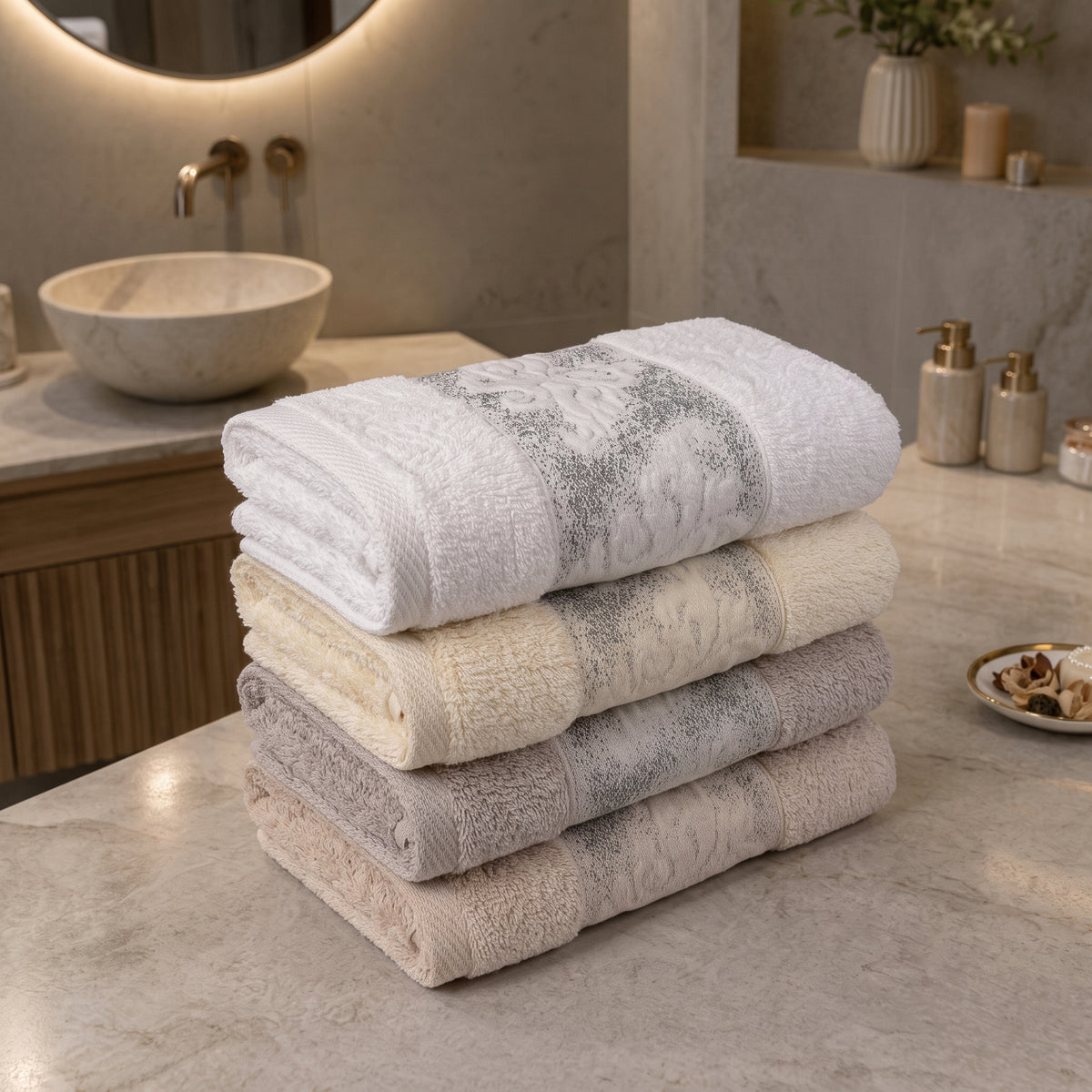 Marsilia 1 100% cotton 4pcs bundle