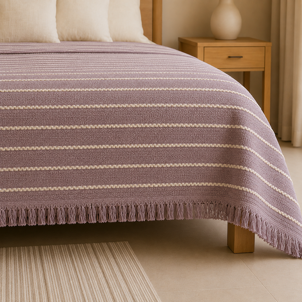 100% cotton coverlet ( 1 piece )