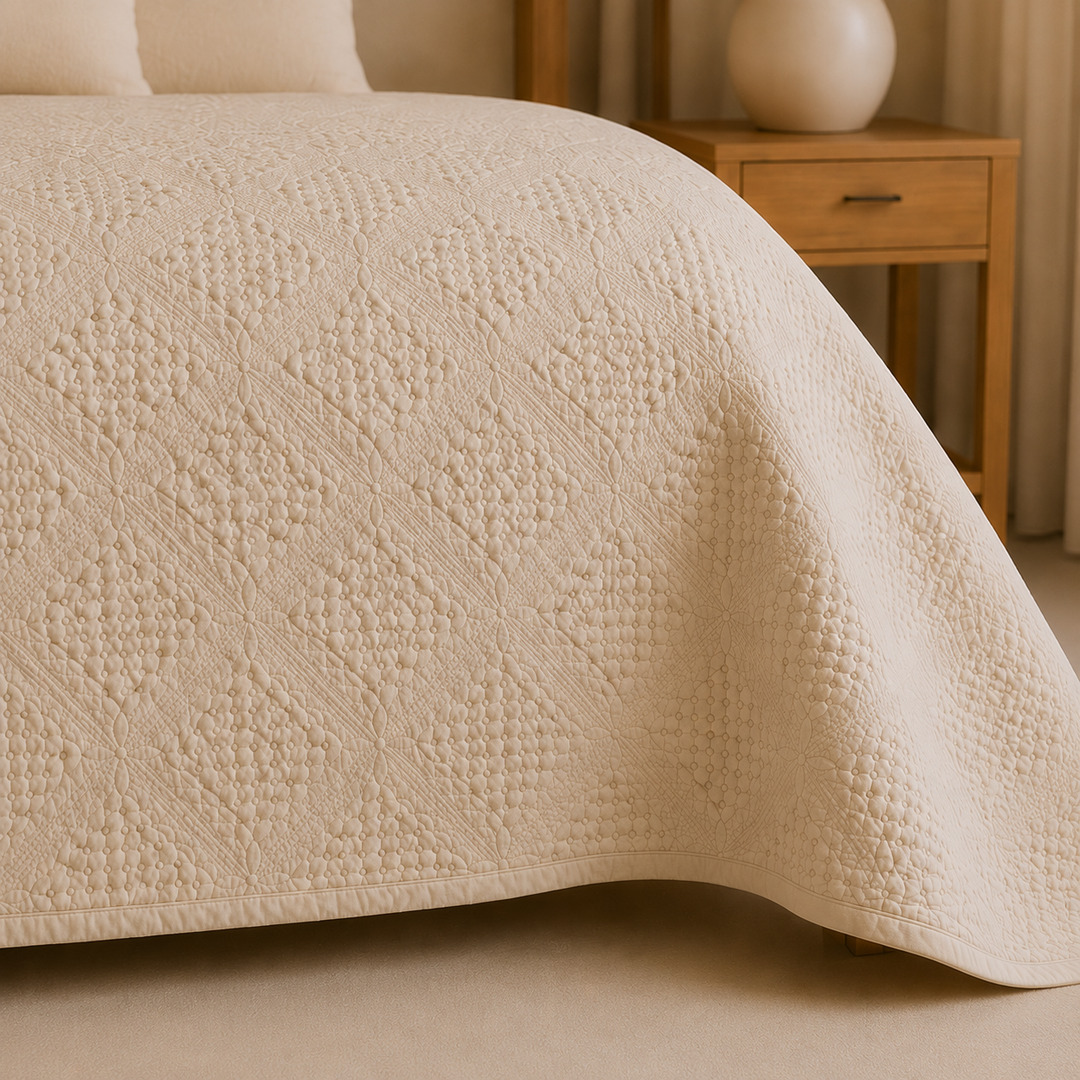 100% Cotton coverlet ( 1 piece )
