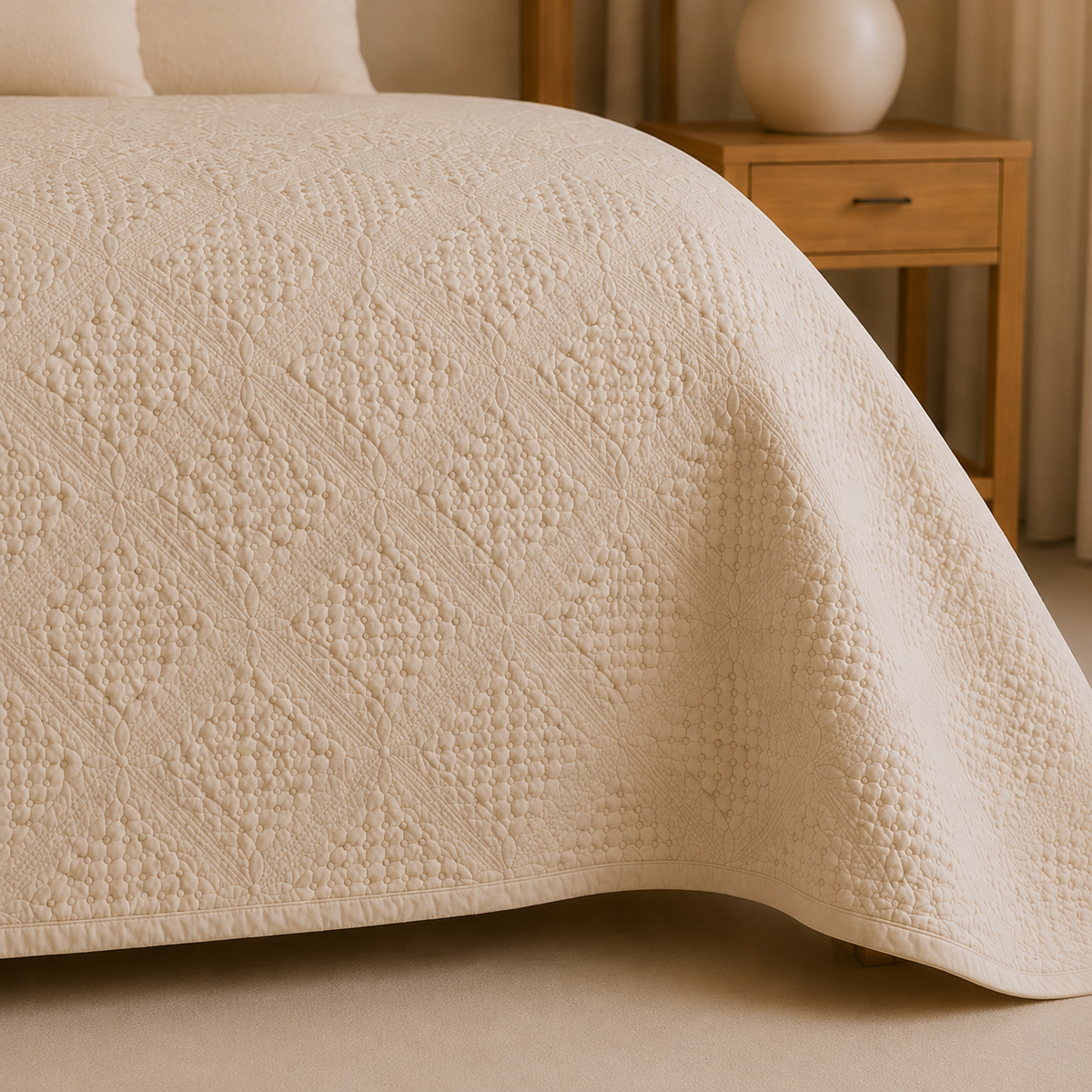 100% cotton coverlet ( 1 piece )