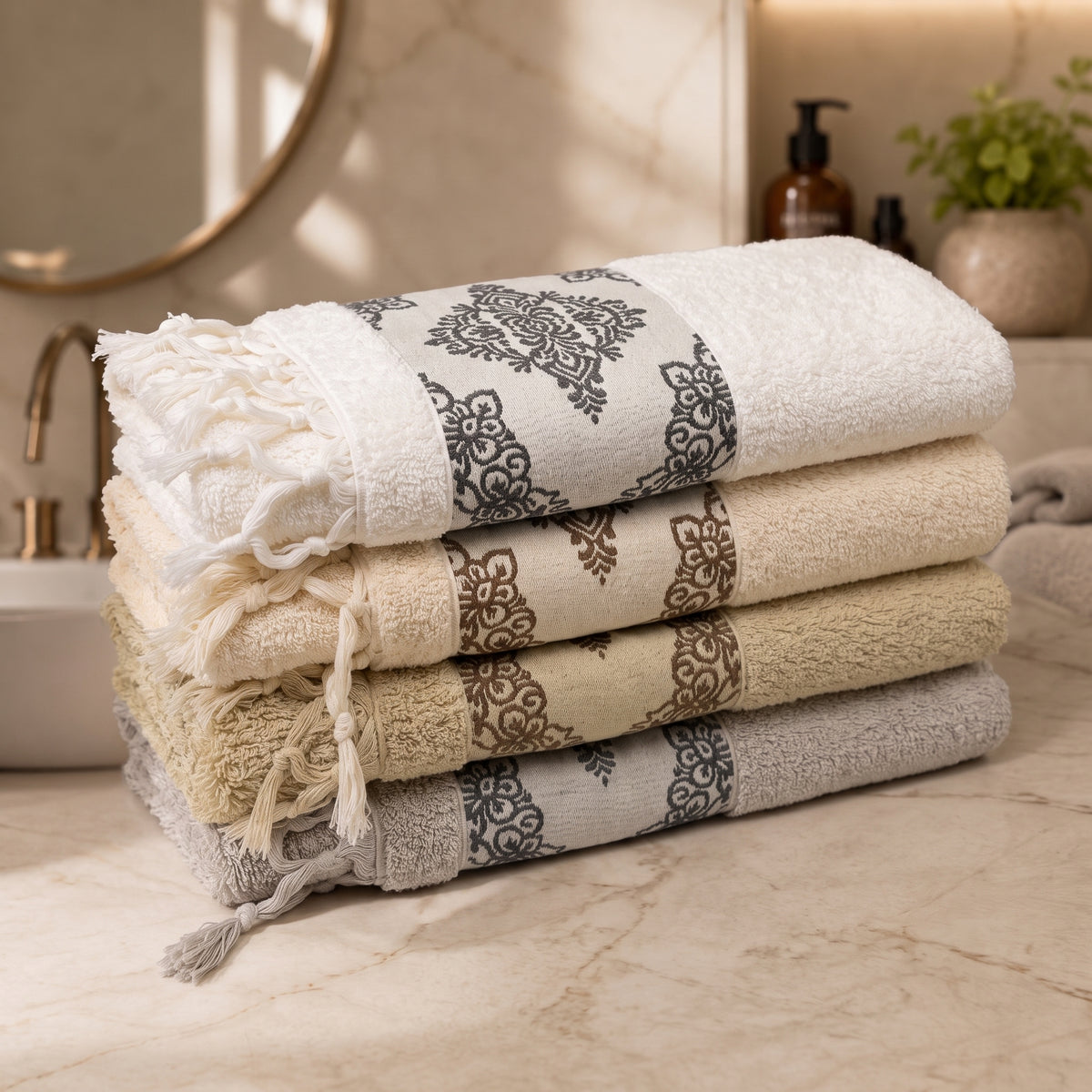 Rania 2 100% cotton 4pcs bundle
