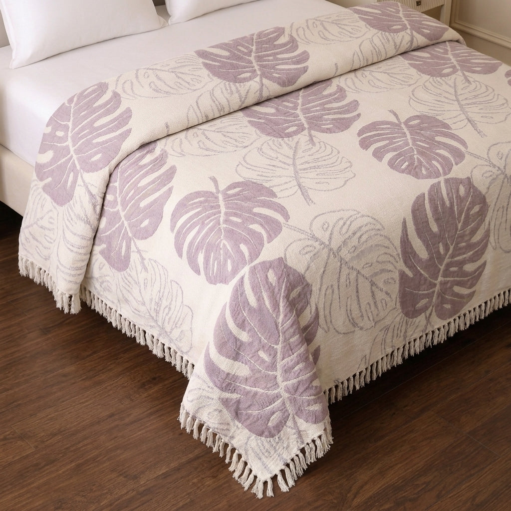 Ginger Double-Faced coverlet - 100% EGYPTIAN COTTON
