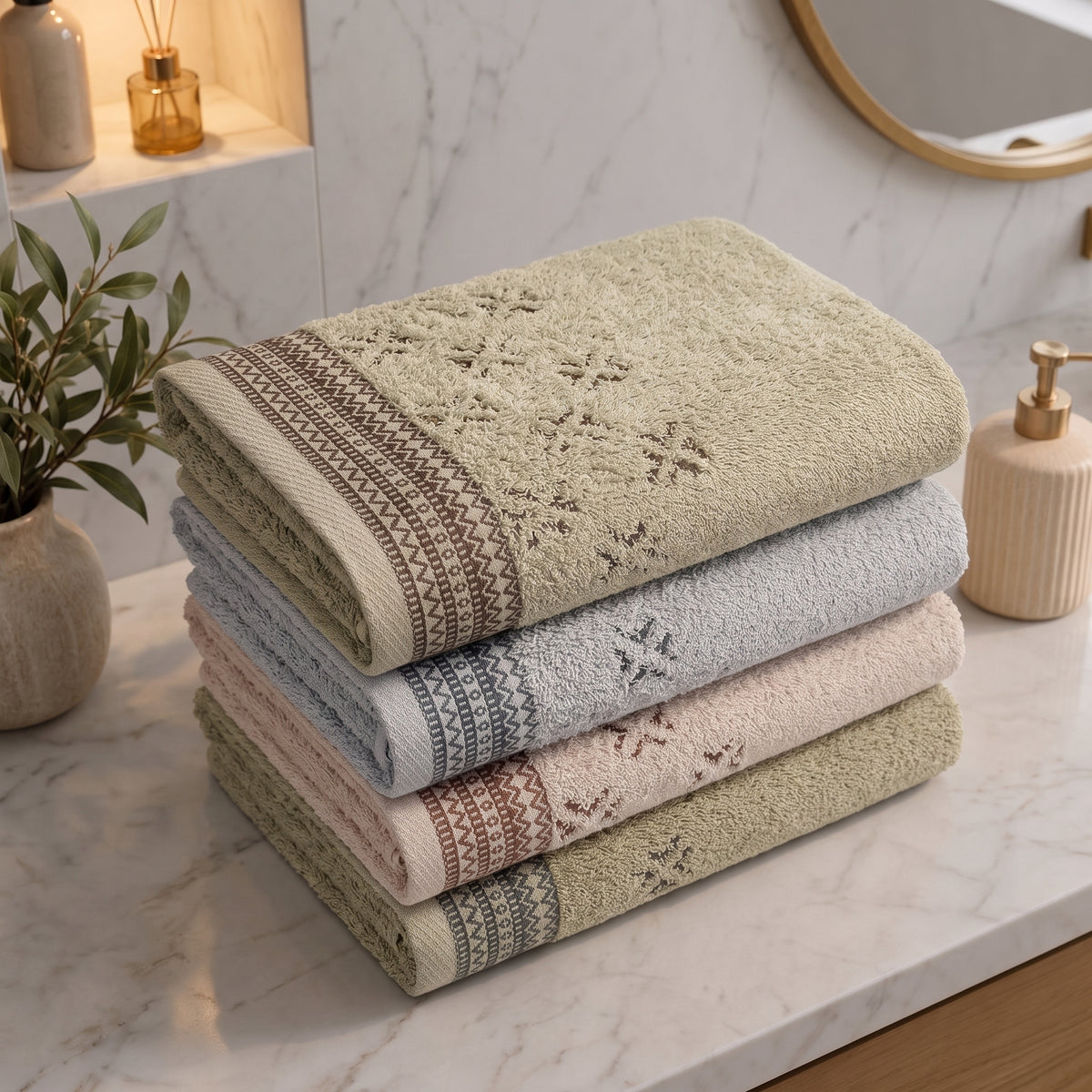 Pubbila 3 100% cotton 4pcs bundle