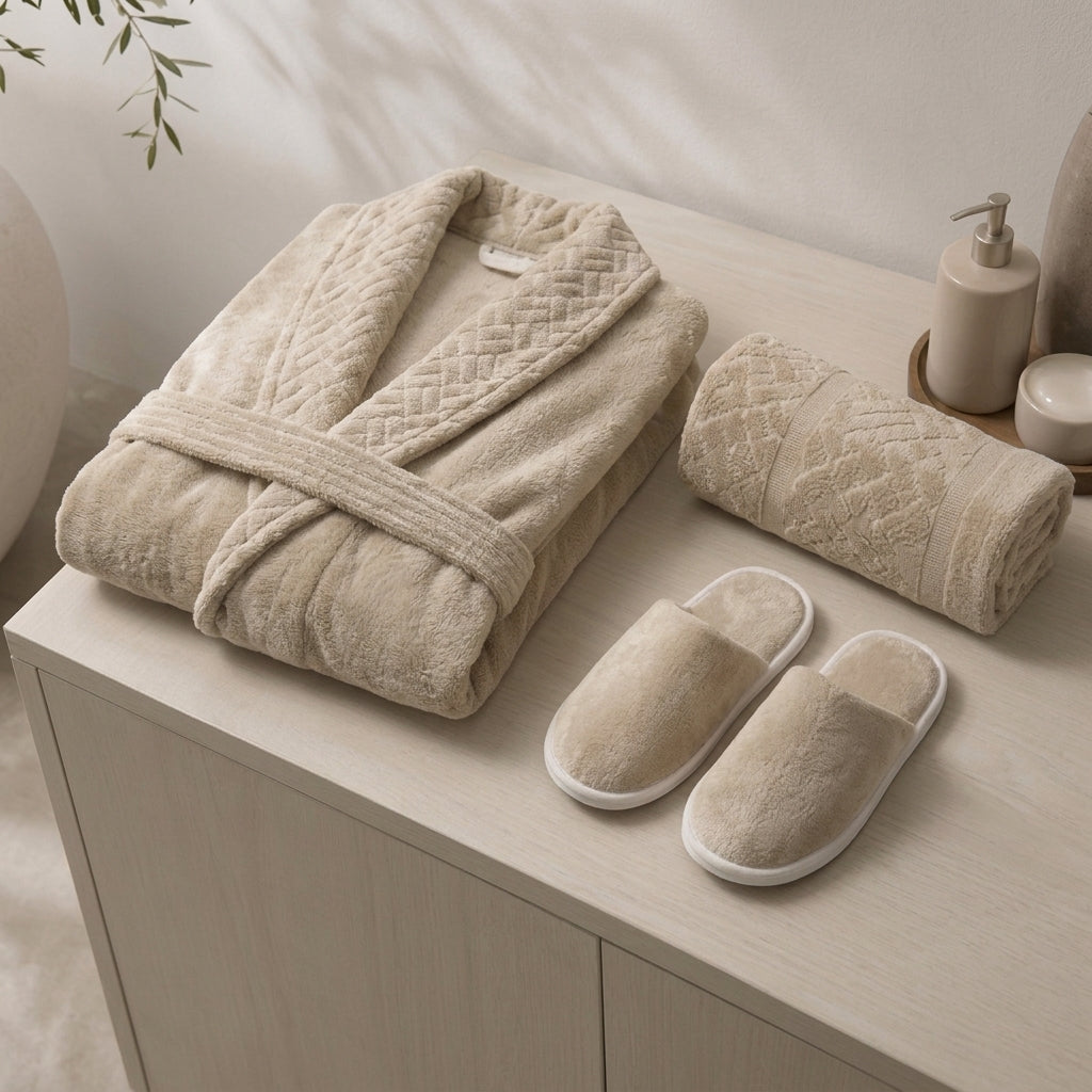 100% Single cotton bathrobe ( 5 peices )
