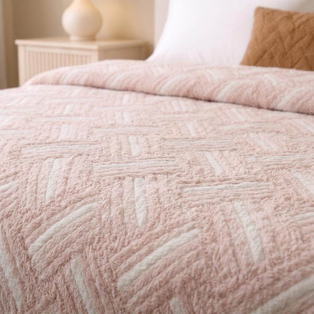 Greena Double-Faced coverlet - 100% EGYPTIAN COTTON