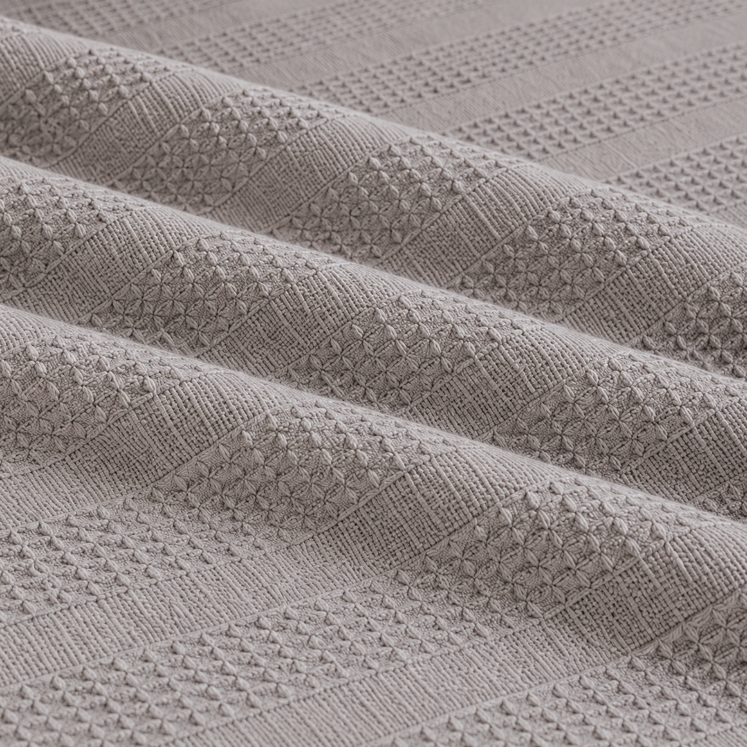 Reya 100% cotton coverlet