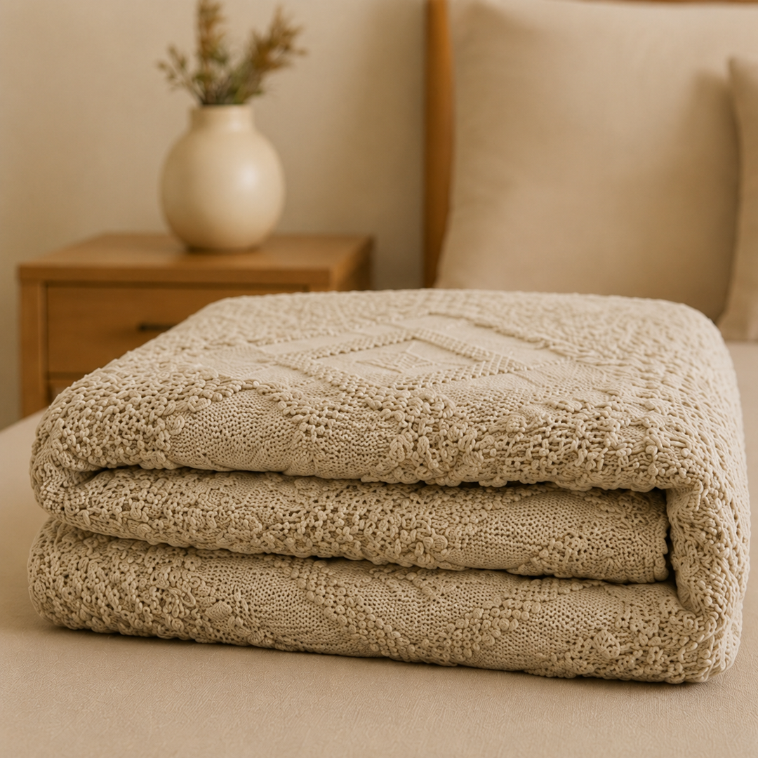 100% COTTON Coverlet