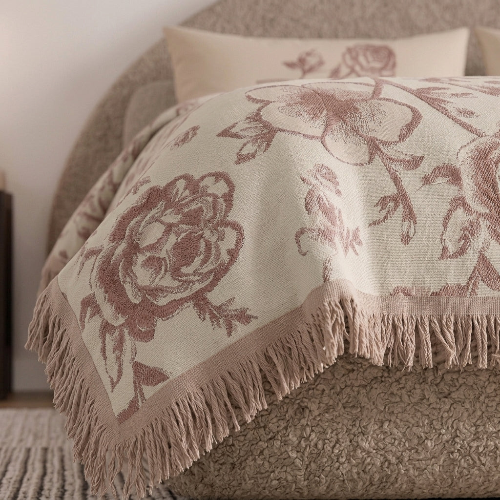 Jory 100% Pure Cotton Bed Cover 3pcs