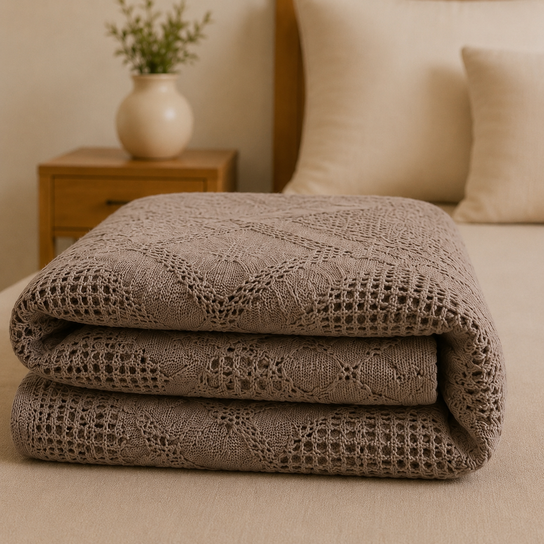100% cotton coverlet