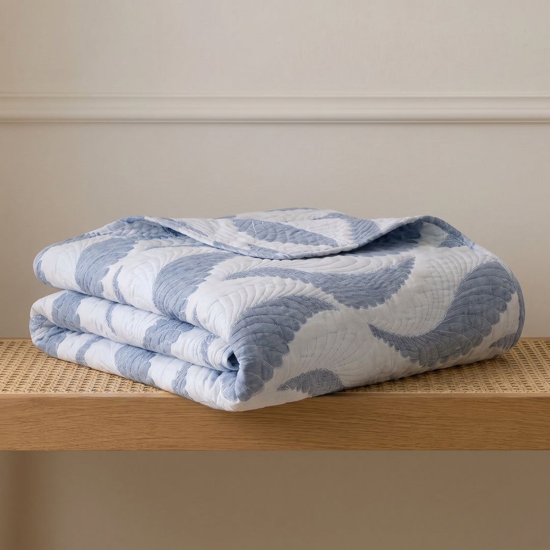 Mixed cotton coverlet