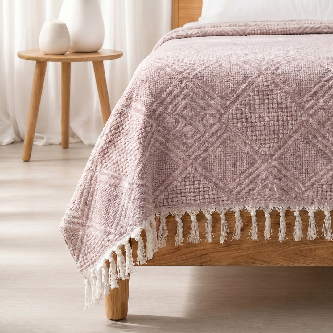 100% Pure Cotton Bed Cover