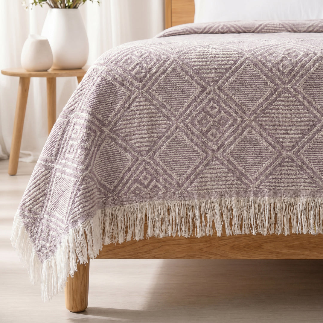 100% Pure Cotton Bed Cover