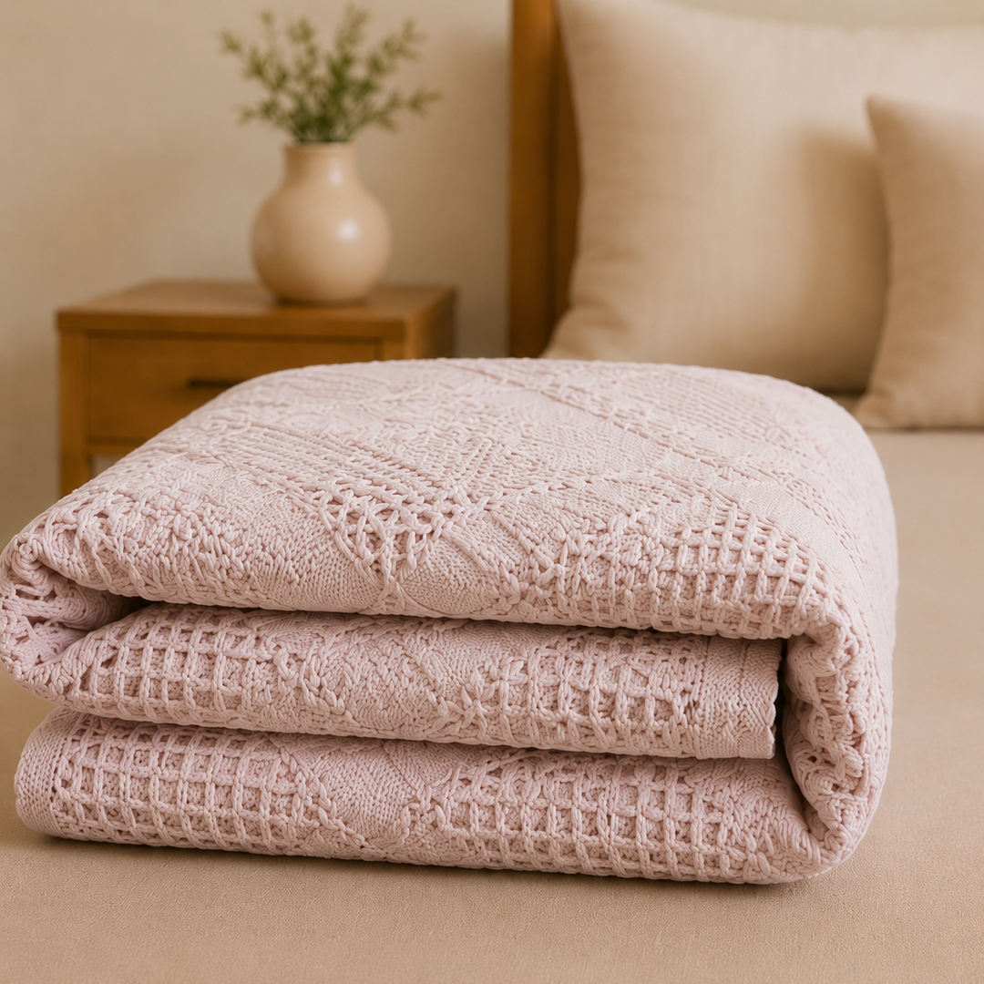 100% cotton coverlet
