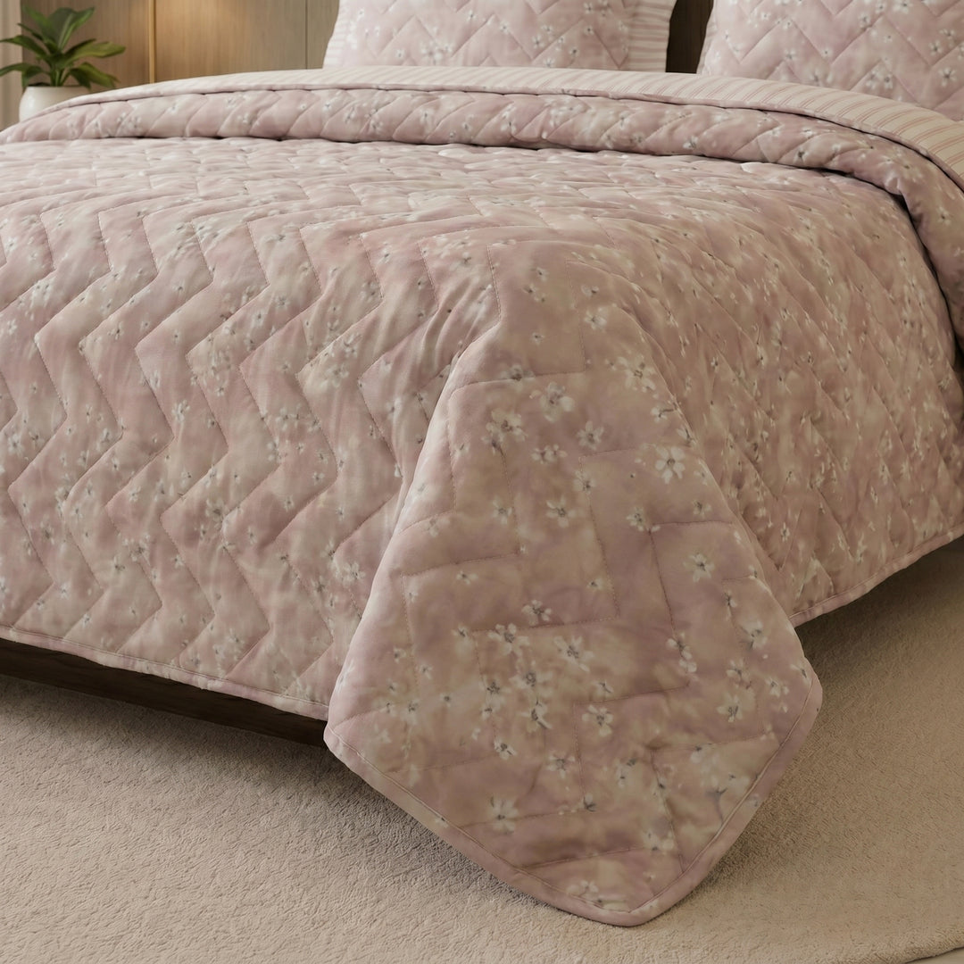 Dilara printed coverlet 3 pieces (summer duvit )