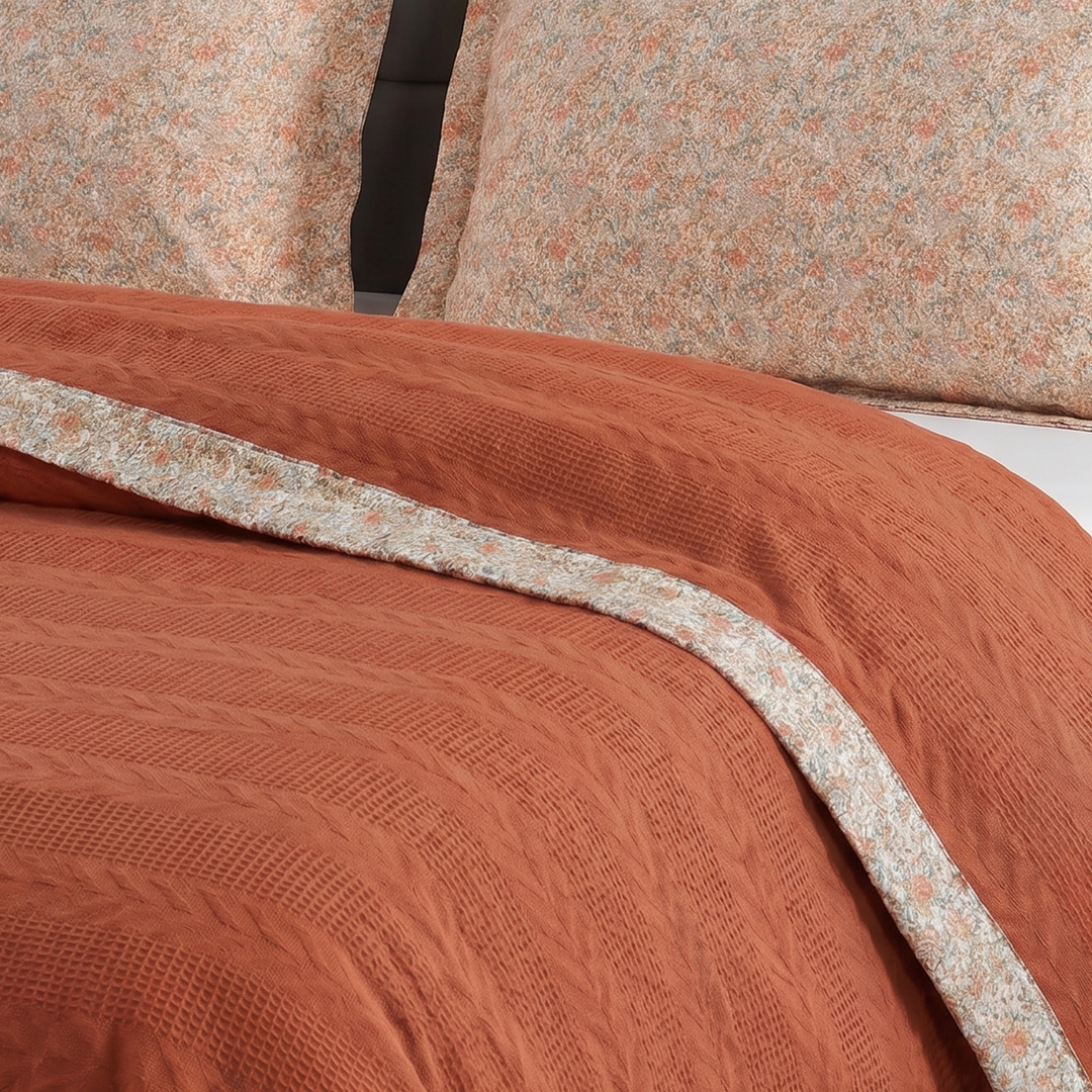Capri cotton coverlet 3 pieces