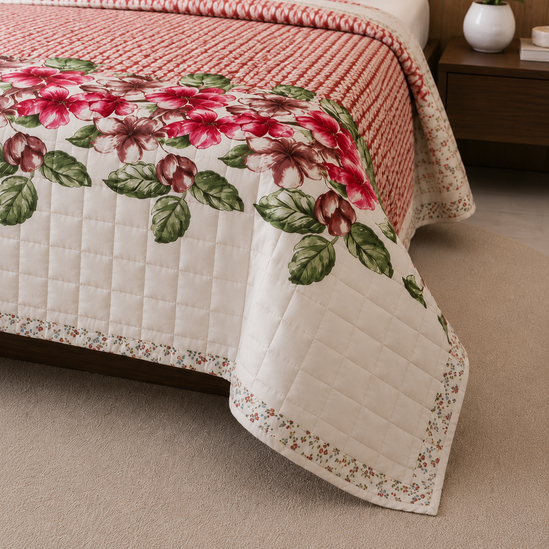Dilara printed coverlet 3 pieces (summer duvit )