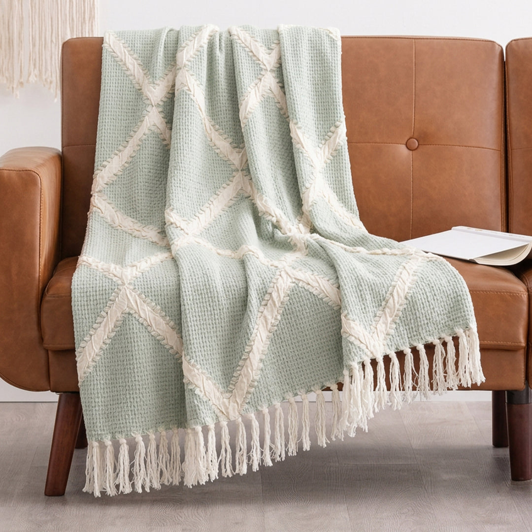 Double face 100% Cotton coverlet ( 1 piece )