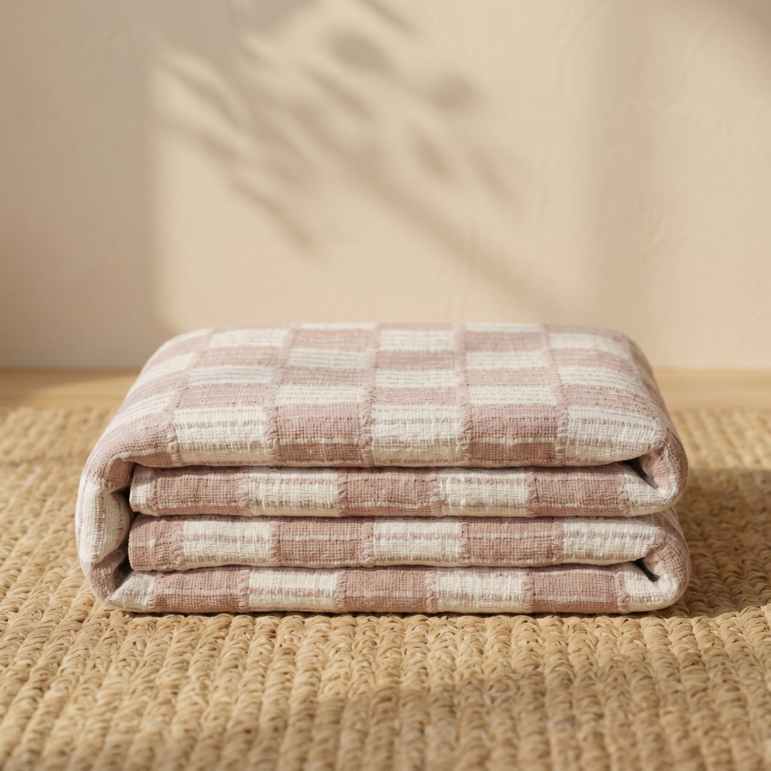 100% pure cotton single coverlet